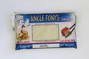UNCLE TONY'S - CALROSE CRYSTAL RICE - 6/2 KG - 10205