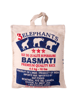 3 ELEPHANT - BASMATI RICE - 10 LBS - 10501