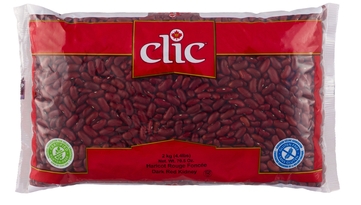 CLIC - DARK RED KIDNEY BEANS - 6/2 KG - 13105