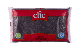 CLIC - BLACK TURTLE BEANS - 6/2 KG - 13405