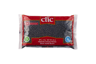 CLIC - BLACK TURTLE BEANS - 12/2 LBS - 13406