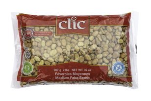 CLIC - FEVES FAVA MOYENNES - 12/2 LBS - 14816