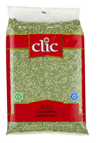 CLIC - GREEN SPLIT PEAS - 10 KG - 18103