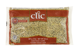 CLIC - LAIRD #1 GREEN LENTILS - 12/2 LBS - 21006