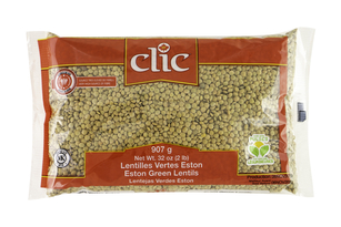 CLIC - LENTILLES VERTES ESTON #1 - 12/2 LBS - 21106