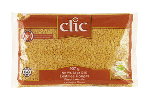 CLIC - LENTILLES ROUGES - 12/2 LBS - 21506