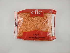 CLIC - RED LENTILS - 24/1 LB - 21507