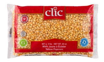 CLIC - YELLOW POPCORN - 12/2 LBS - 22116