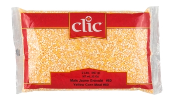 CLIC - YELLOW CORN MEAL #80 - 12/2 LBS - 22606