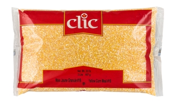 CLIC - YELLOW CORN MEAL #16 - 12/2 LBS - 22806