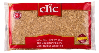 CLIC - LIGHT BULGOR WHEAT #3 - 12/2 LBS - 25206