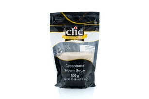 CLIC - BROWN RAW SUGAR - 12/600 G - 37129