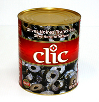 CLIC - OLIVES NOIRES TRANCHES - 6/100 OZ - 52563