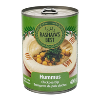 RASHAYA - RASHAYA - TREMPETTE DE POIS CHICHES- HUMMUS TAHINI - 24/400 G - 52570