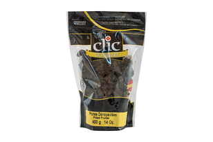 CLIC - PRUNES DENOYAUTEES - 12/400 G - 53408