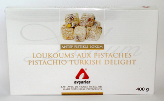 PISTACHIO TURKISH DELIGHT T - 12/400 G - 63812