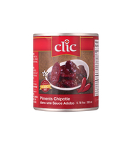 CLIC - PIMENTS STYLE CHIPOTLE DANS UN SAUCE ADOBO - 24/7 OZ - 69016