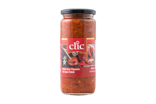 CLIC - HOT AJVAR RED PEPPER RELISH - 12/580 ML - 73871