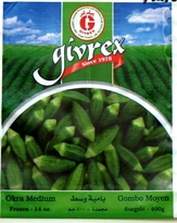 GIVREX - OKRA ZERO MEDIUM FROZEN - 20/400 G - 75275
