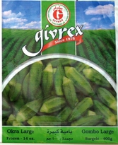 GIVREX - OKRA NO1 LARGE CONGELE - 20/400 G - 75276