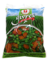 GIVREX - LEGUMES MELANGESS CONGELEES - 20/400 G - 75278