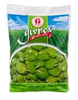 GIVREX - PEELED GREEN FAVA FROZEN - 20/400 G - 75566