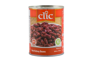 CLIC - DARK RED KIDNEY BEANS - 24/19 OZ - 77104