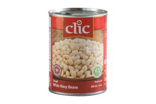 CLIC - NAVY WHITE BEANS - 24/19 OZ - 77904