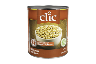 CLIC - CHICK PEAS WELL COOKED - 6/100 OZ - 78510