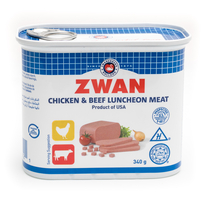 ZWAN - ZWAN - VIANDE A LUNCH POULET & BOEUF - 24/340 G - 82803