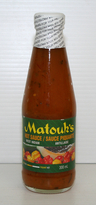 MATOUK - HOT SAUCE WEST INDIAN - 24/300 ML - 85648