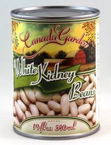 CANADA GARDEN - WHITE KIDNEY BEANS - 24/19 OZ - 94144