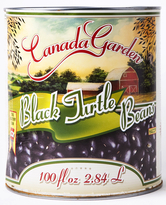 CANADA GARDEN - BLACK TURTLE BEANS - 6/100 OZ - 94220