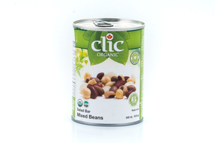 CLIC - ORGANIC SALAD BAR BEAN MIX - 12/19 OZ - R0009