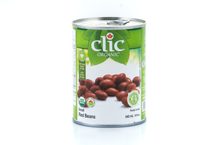 CLIC - ORGANIC SMALL RED BEANS - 12/19 OZ - R0011