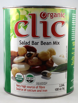 CLIC - ORGANIC SALAD BAR BEAN MIX - 6/100 OZ - R0109