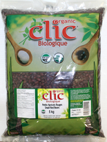 CLIC - BIOLOGIQUE PETIT HARICOT ROUGE - 5 KG - R0211