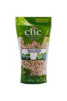 CLIC - ORGANIC BLACK EYE BEANS - 6/454 G - R0307