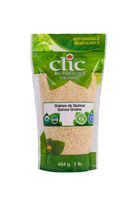 CLIC - ORGANIC QUINOA GRAINS - 6/454 G - R0317